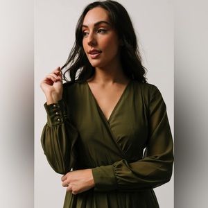 Baltic born Olive green maxi 1X